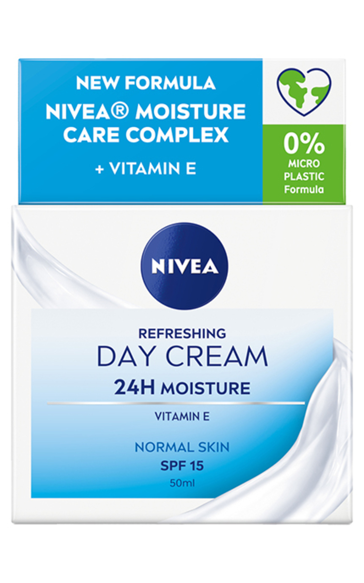 NIVEA NIVEA, drėkinamasis dieninis kremas jautriai odai, 50 ml 50 ml