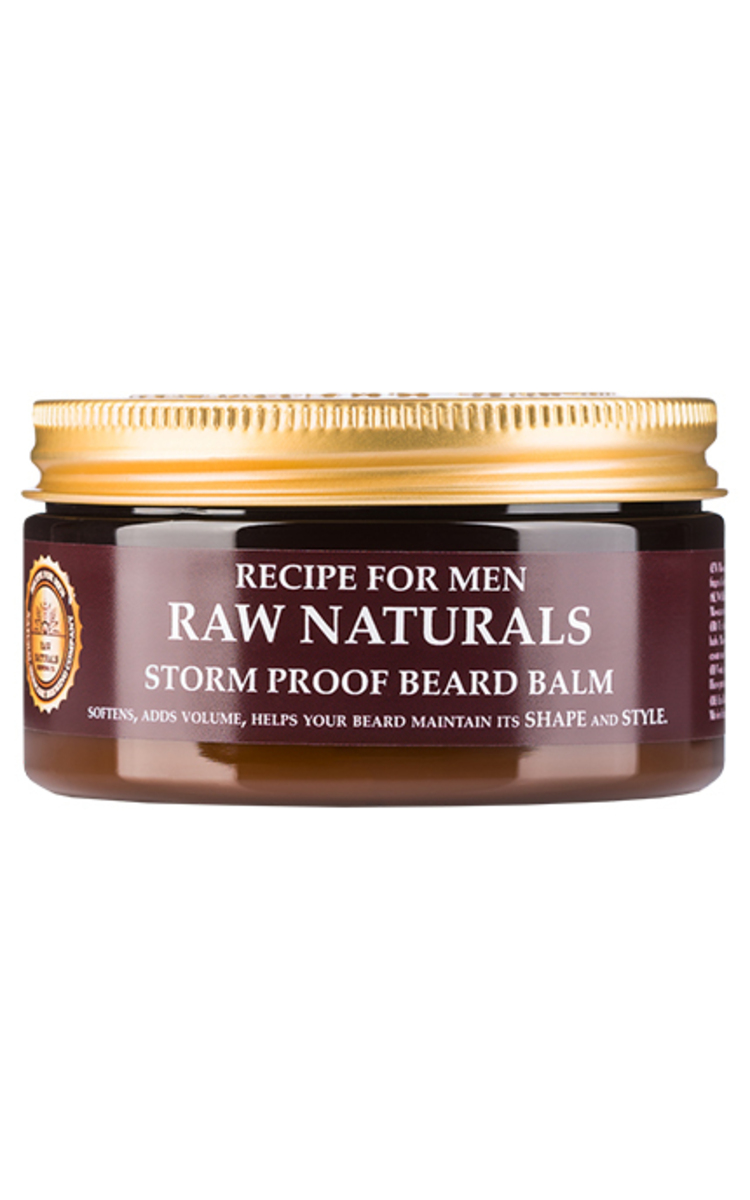 RECIPE FOR MEN RECIPE FOR MEN, RAW NATURALS STORM PROOF, barzdos balzamas, 100 ml 100 ml