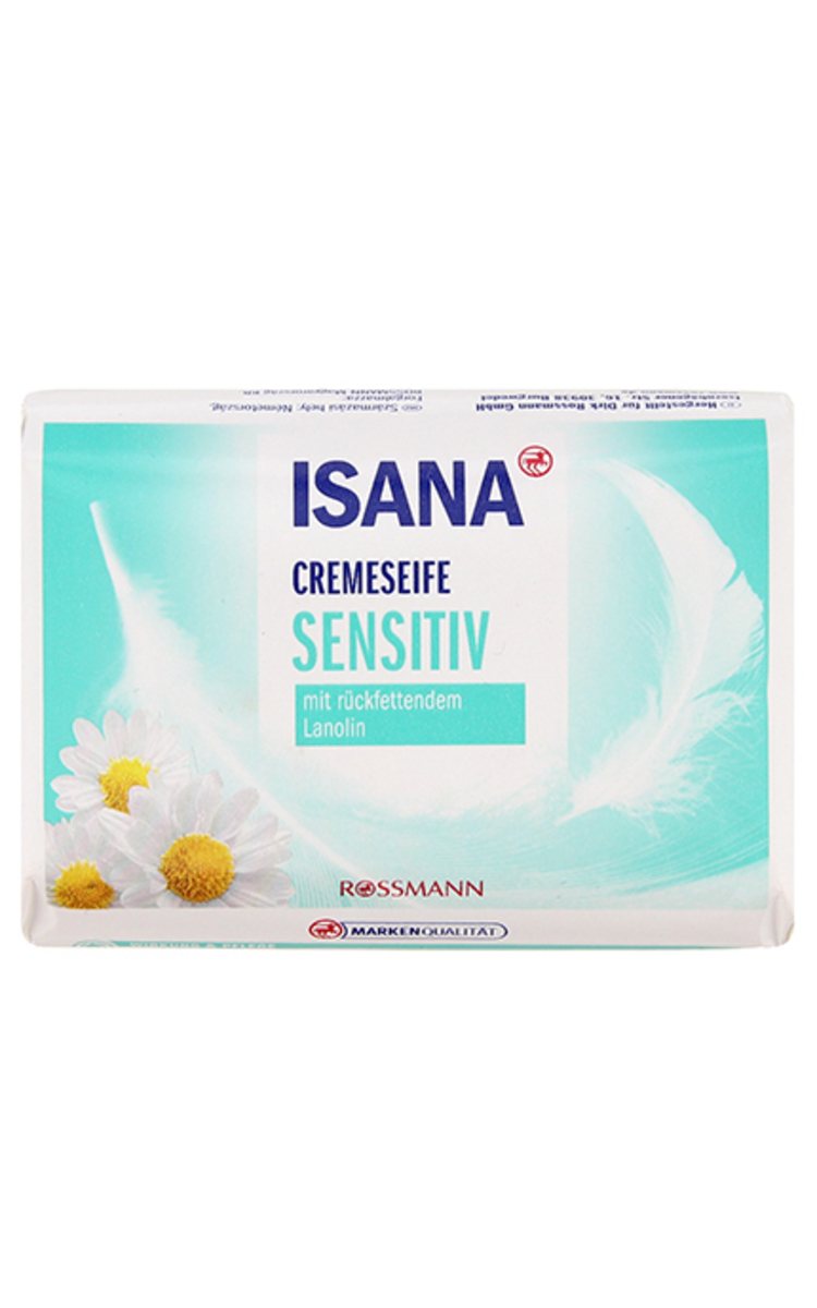 ISANA ISANA, SENSITIV, kreminis muilas su drėkinamuoju lanolinu, 150 g 1 vnt.