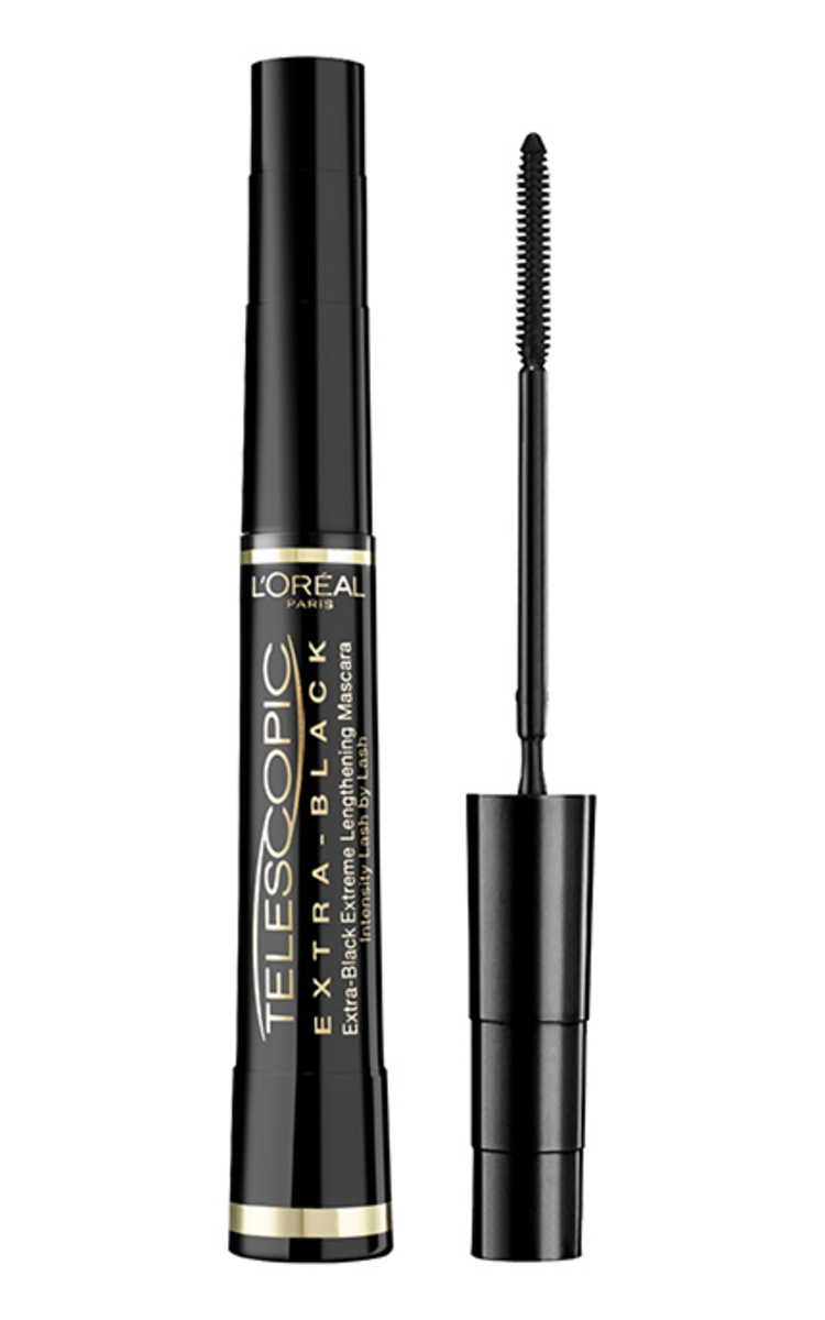 L′ORÉAL PARIS L′ORÉAL PARIS, TELESCOPIC CARBO BLACK, blakstienų tušas,, 1 vnt. 19 g