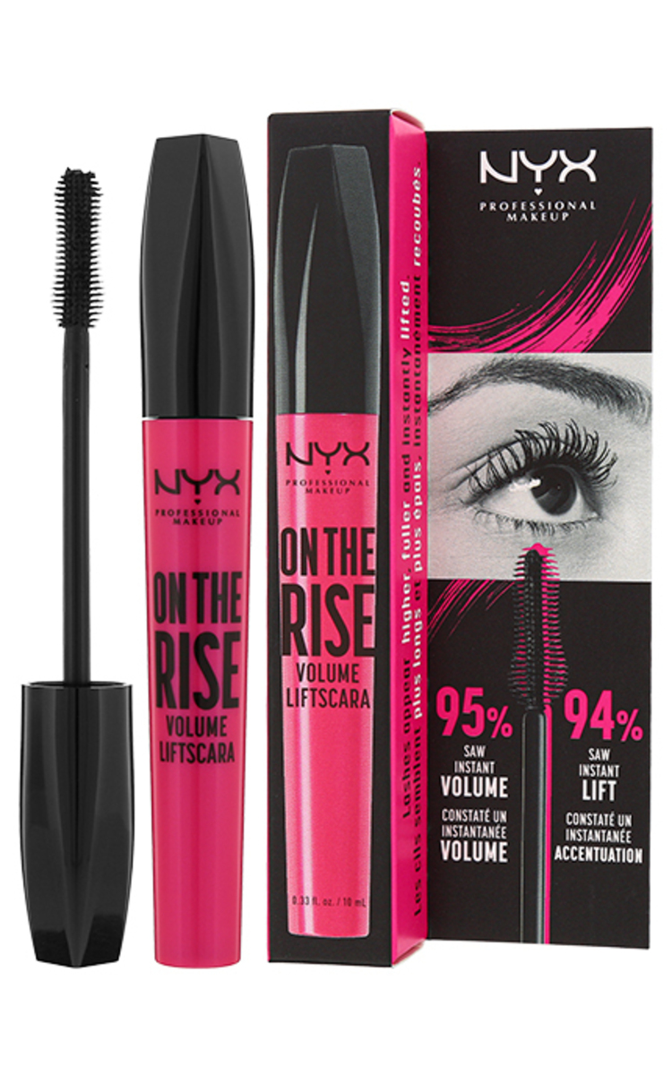 NYX PROFESSIONAL MAKEUP NYX PROFESSIONAL MAKEUP, ON THE RISE, blakstienų tušas, 10 ml 10 ml