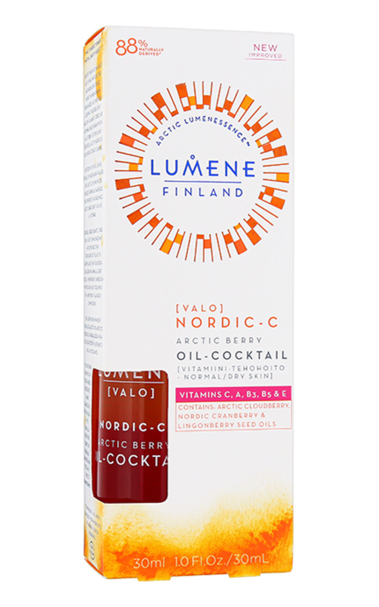 LUMENE LUMENE, NORDIC - C VALO ARCTIC BERRY MULTIVITAMIN COCKTAIL OIL, veido aliejus, 30 ml 30 ml