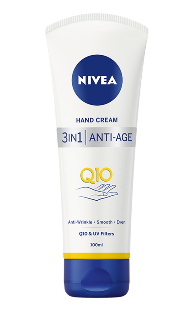 NIVEA NIVEA, 3 IN 1 ANTI-AGE, rankų kremas, 100 ml 100 ml