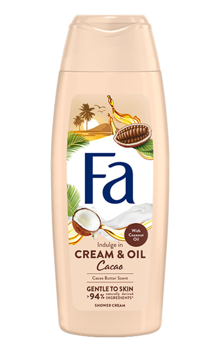 FA FA, CACAO BUTTER & COCO OIL, dušo gelis, 250 ml