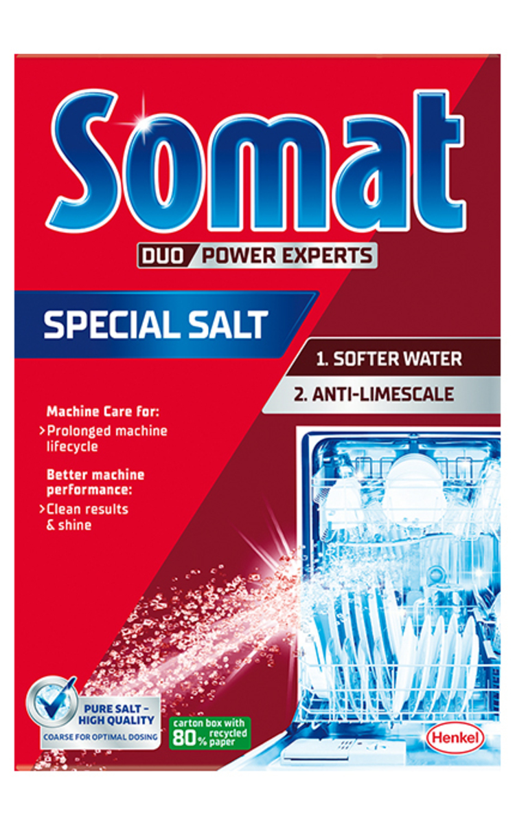 SOMAT SOMAT, SALT, indaplovių druska, 1,5 kg 1,5 kg