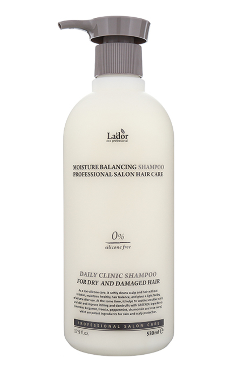 LA'DOR LADOR, MOISTURE BALANCING SHAMPOO, drėgmės balansą atkuriantis šampūnas, 530 ml 530 ml