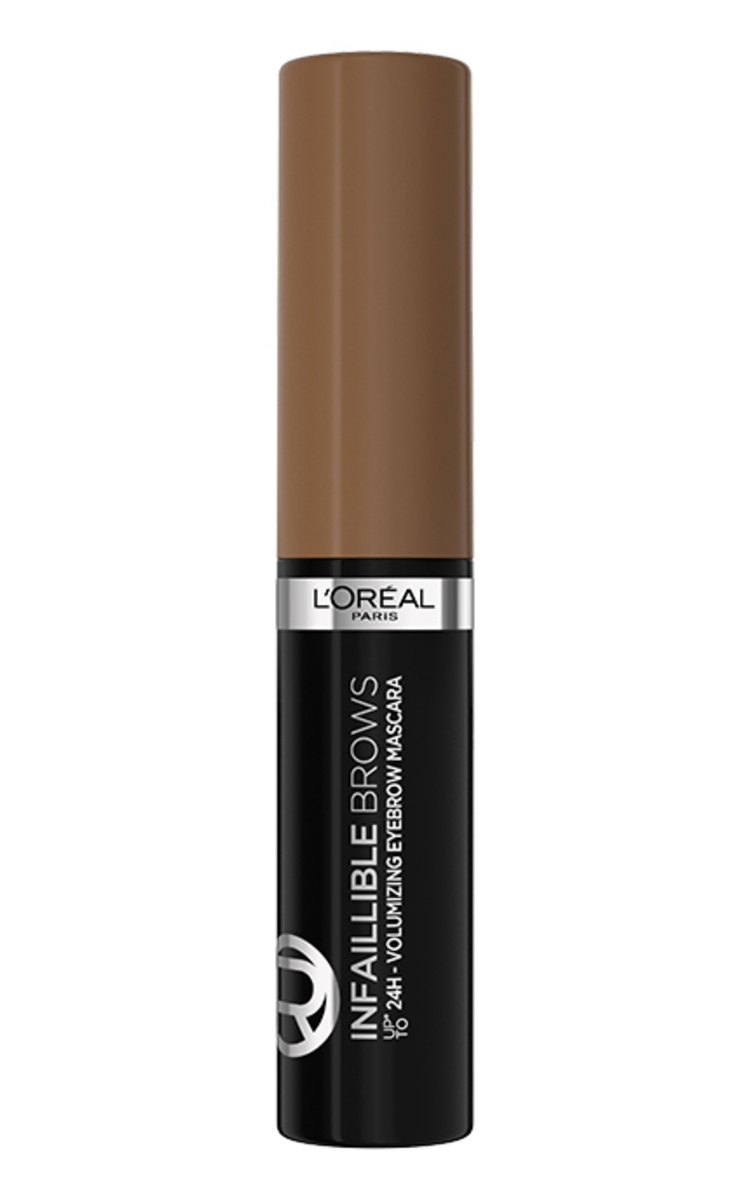 L′ORÉAL PARIS L′ORÉAL PARIS, INFAILLIBLE VOLUMIZING EYEBROW MASCARA,  antakių tušas, 5 ml 105 LIGHT BRUNETTE