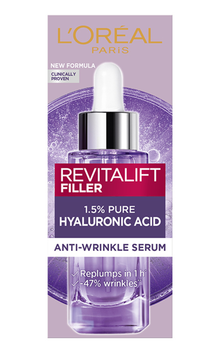 L′ORÉAL PARIS L'OREAL PARIS, REVITALIFT FILLER, serumas su 1.5% hialurono rūgštimi, 30 ml 30 ml