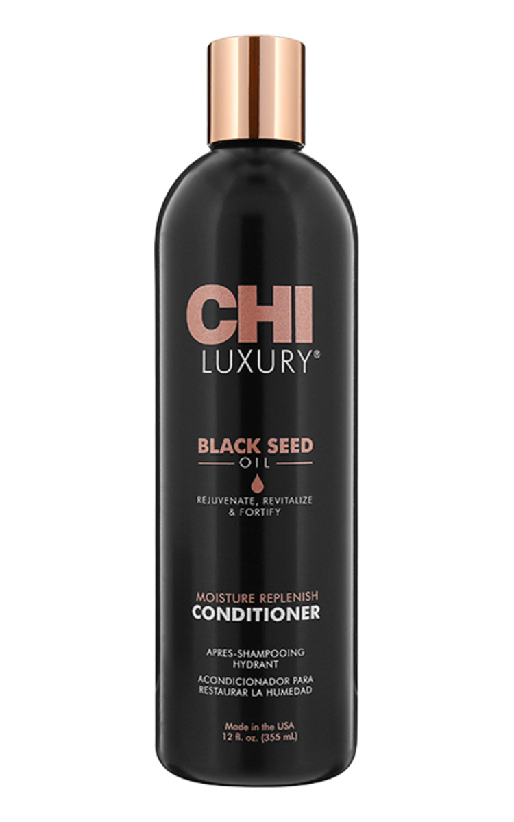 CHI LUXURY CHI LUXURY, BLACK SEED OIL, drėgmę atstatantis kondicionierius, 355 ml 355 ml