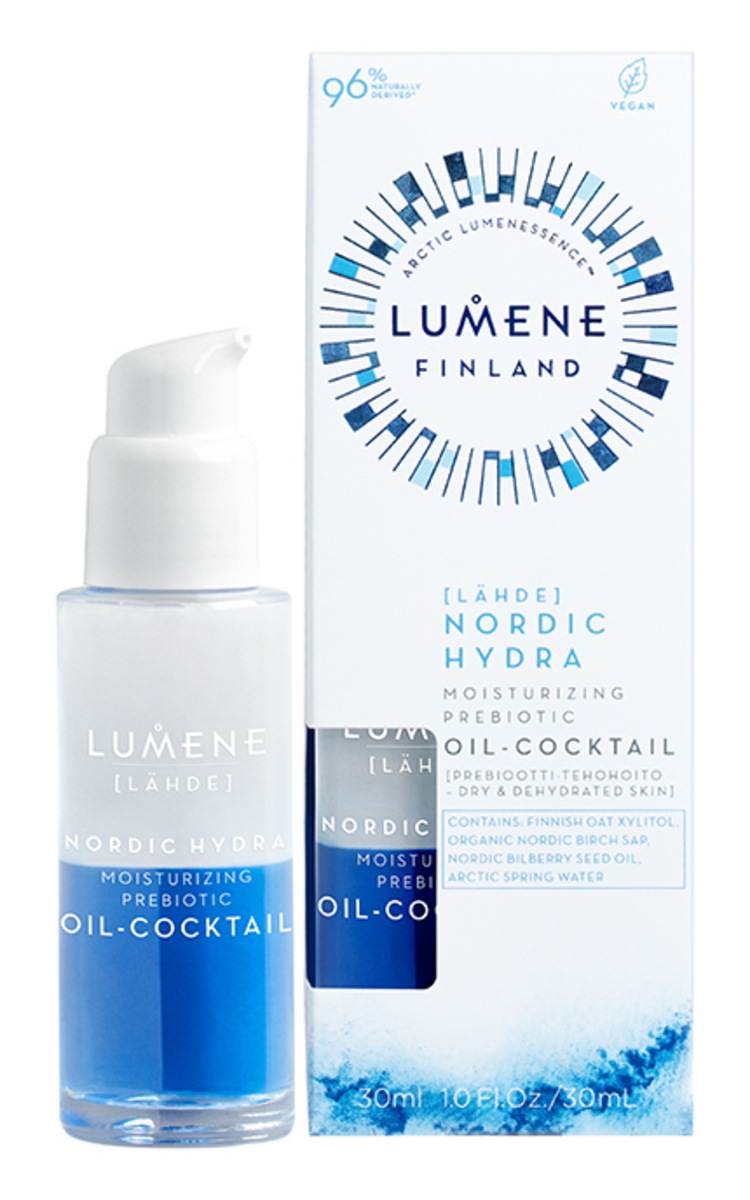 LUMENE LUMENE, NORDIC HYDRA LAHDE, drėkinantis prebiotinis aliejus veidui, 30 ml 30 ml