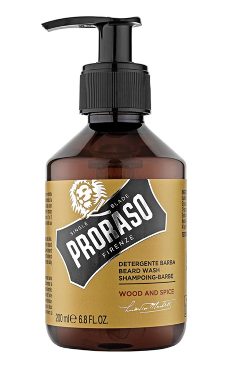 PRORASO PRORASO, WOOD & SPICE, barzdos šampūnas, 200 ml 200 vnt.