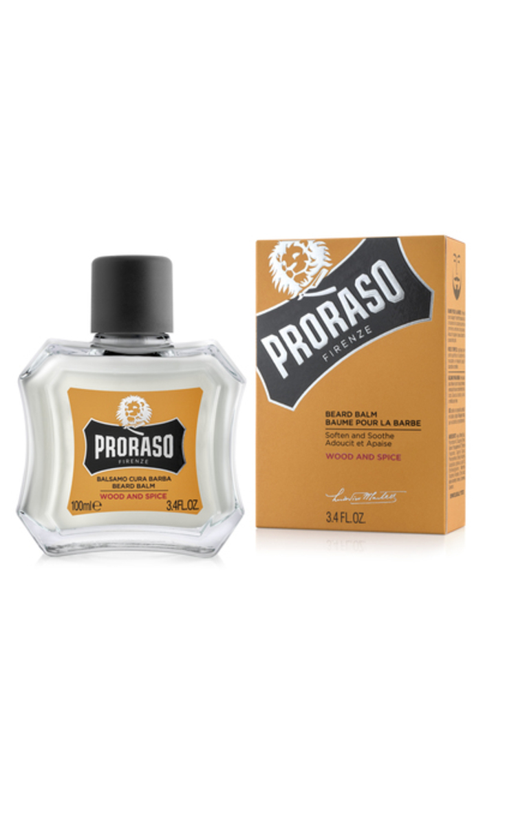 PRORASO PRORASO, WOOD & SPICE, barzdos balzamas, 100 ml 100 vnt.