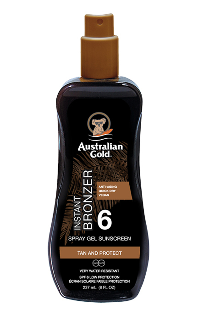 AUSTRALIAN GOLD AUSTRALIAN GOLD, apsaugos nuo saulės pienelis su bronzantais SPF6, 237 ml 200 ml