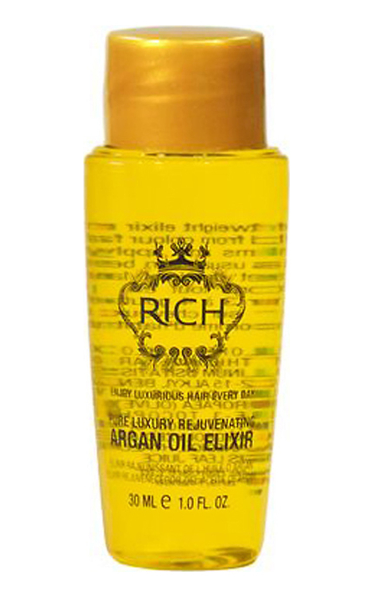 RICH RICH, PURE LUXURY, Argano aliejus plaukams, 30 ml 30 ml