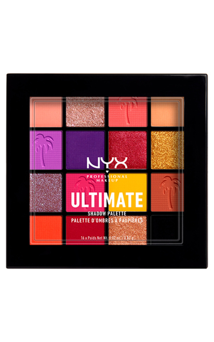 NYX PROFESSIONAL MAKEUP NYX PROFESSIONAL MAKEUP, ULTIMATE, akių šešėlių paletė, Festival, 13 g 13 g