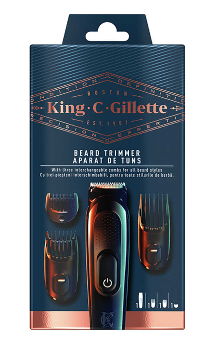 GILLETTE GILLETTE, KING C GILLETTE, barzdos kirpiklis, 1 vnt. 1 vnt.