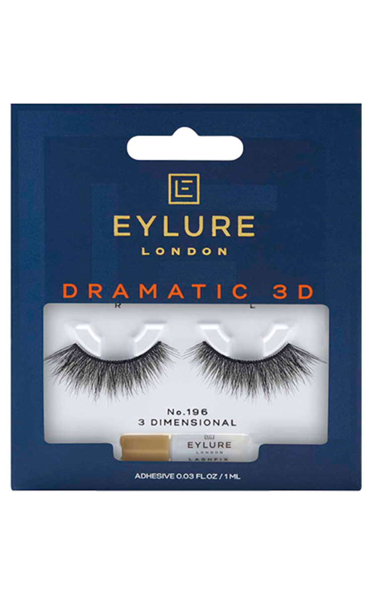 EYLURE EYLURE, DRAMATIC 3D Nr. 196, dirbtinės blakstienos, 5 g  1 vnt.