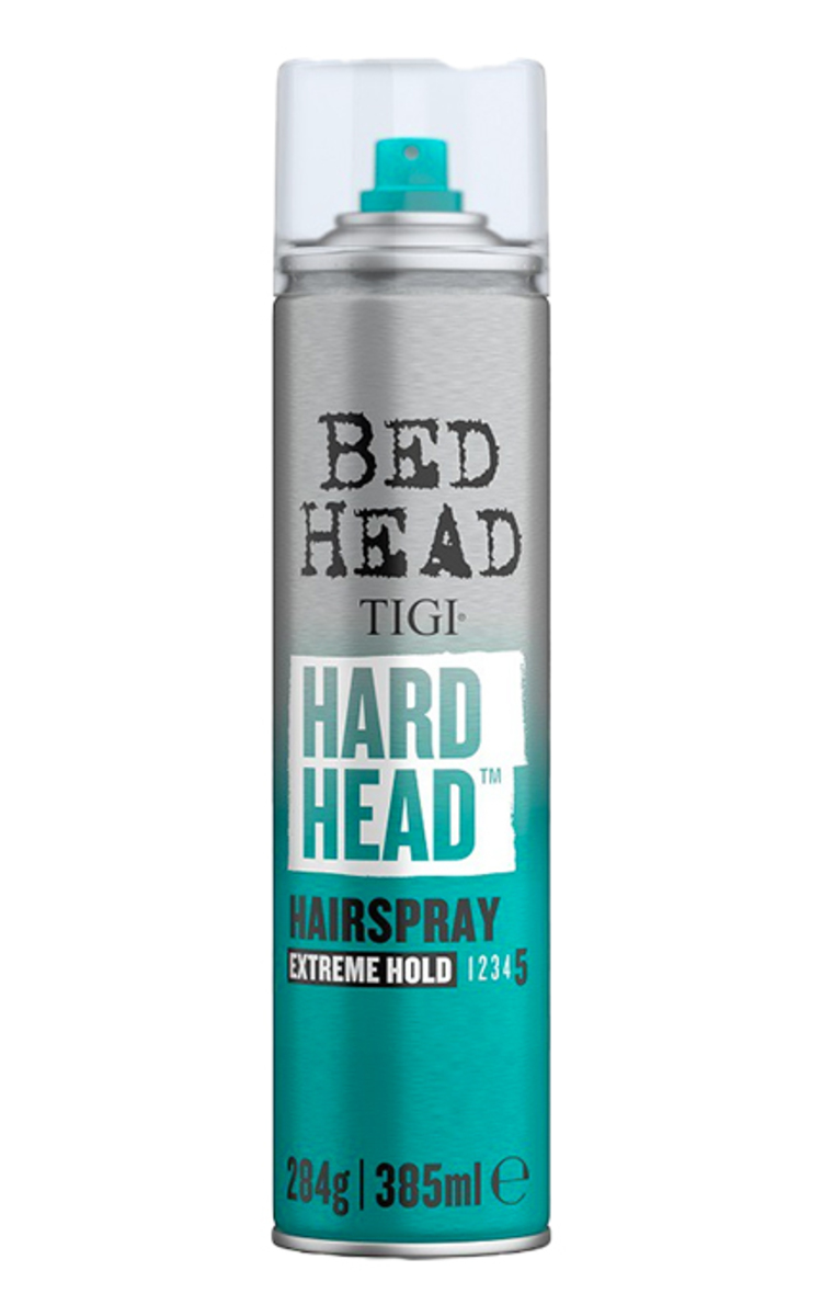 TIGI TIGI, HARD HEAD HAIRSPRAY, stiprios fiksacijos plaukų lakas, 385 ml 385 ml