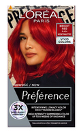 L'ORÉAL PARIS PRÉFÉRENCE, VIVID COLORS, ilgalaikiai plaukų dažai, 8.624 BRIGHT RED, 1 vnt.