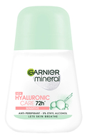 GARNIER, MINERAL HYALURONIC CARE, rutulinis dezodorantas, 50 ml