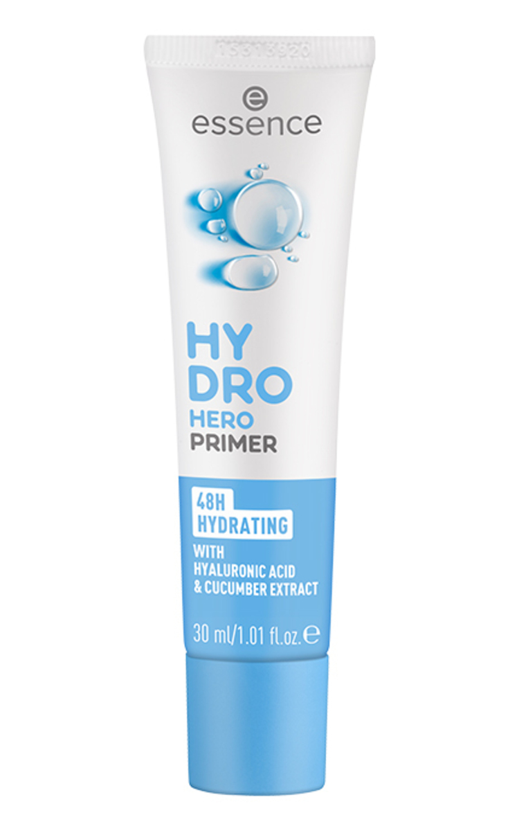 ESSENCE ESSENCE, MOISTURIZING PRIMER HYDRO HERO, makiažo gruntas, 30 ml 1 vnt.