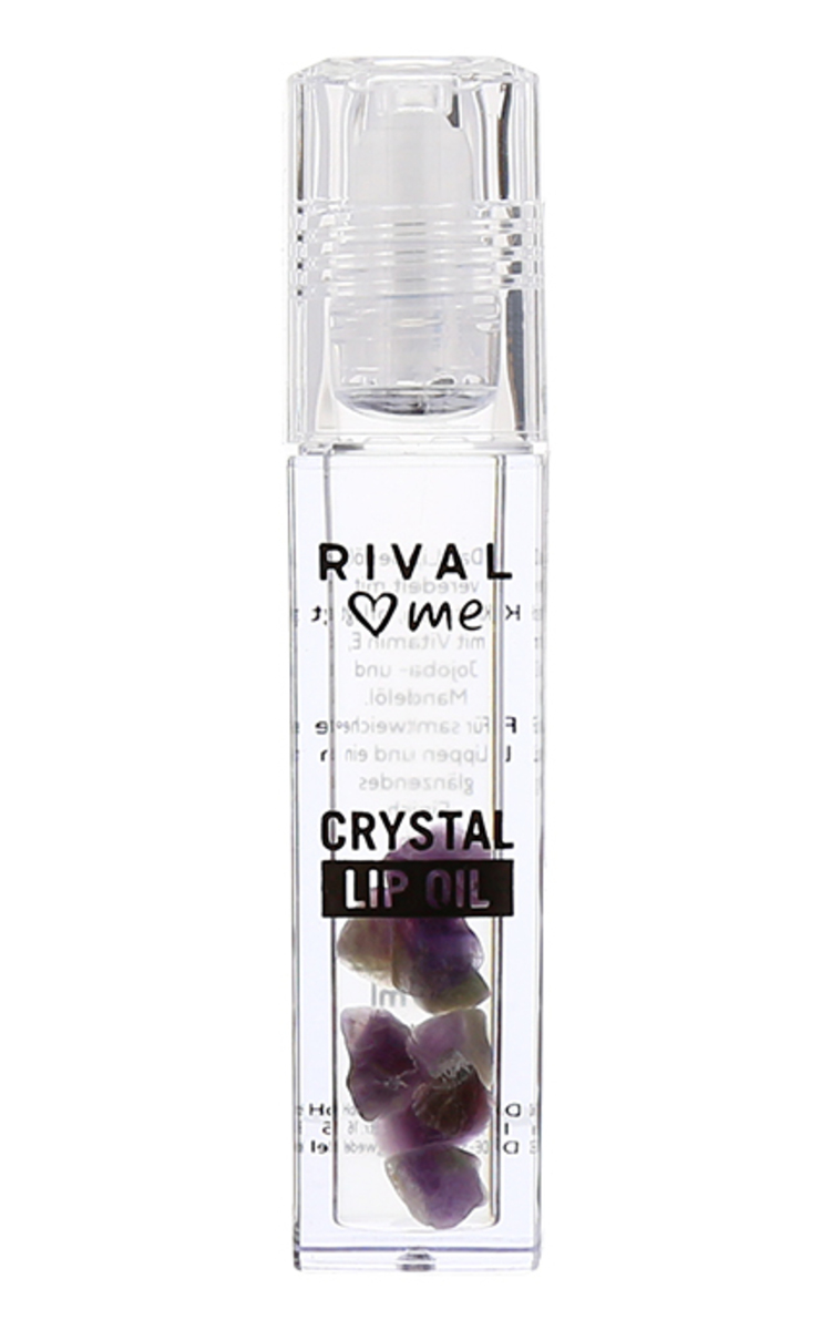 RIVAL LOVES ME RIVAL LOVES ME, AMETHYST, krištolinio spindesio lūpų aliejus, 1 vnt. 5,5 ml