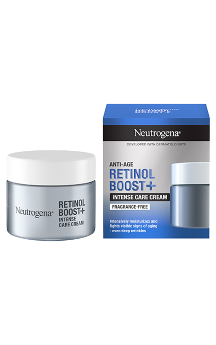 NEUTROGENA NEUTROGENA, RETINOL BOOST, intensyvios priežiūros kremas, 50 ml 50 ml