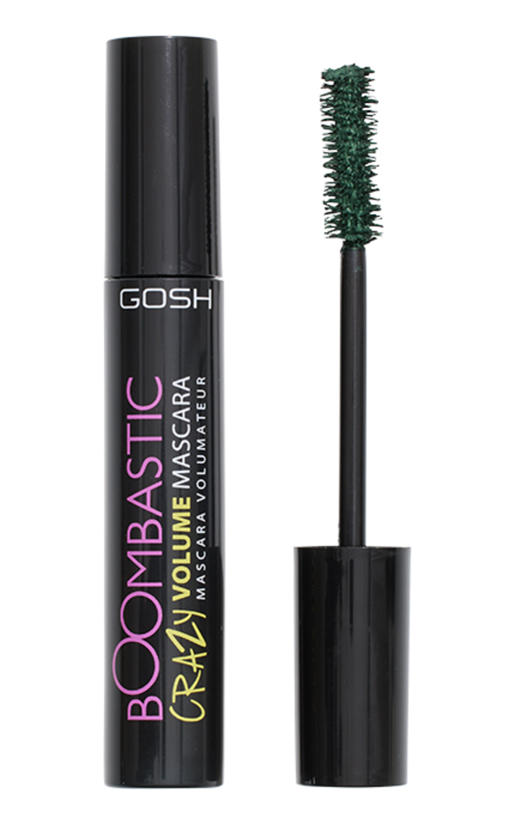 GOSH GOSH, BOOMBASTIC CRAZY, blakstienų tušas, 003 Olive Green, 13 ml 1 vnt.