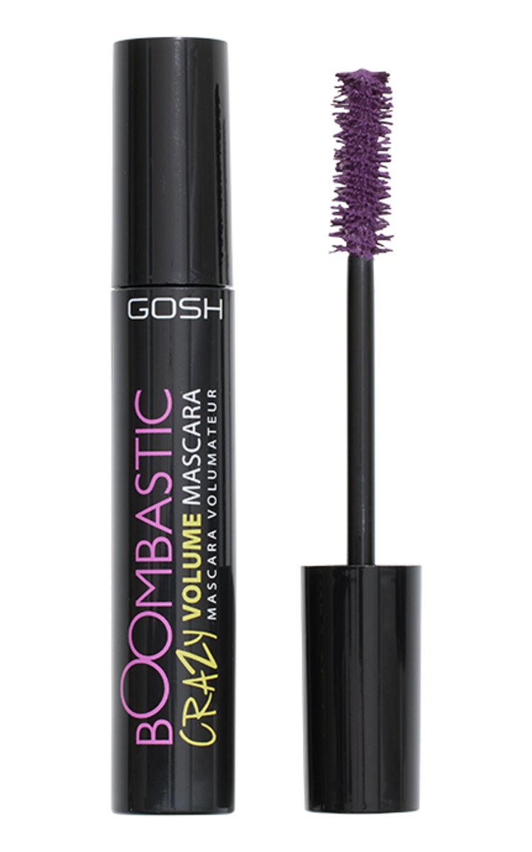 GOSH GOSH, BOOMBASTIC CRAZY, blakstienų tušas, 006 True Violet, 13 ml 1 vnt.