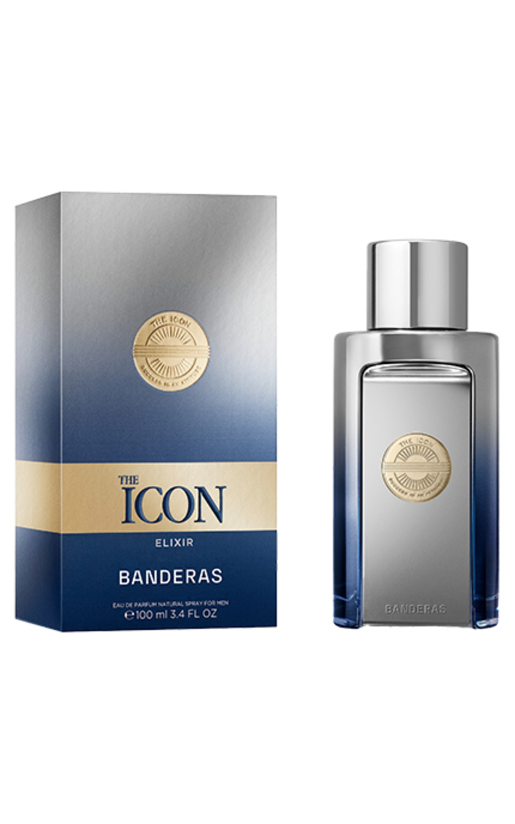 ANTONIO BANDERAS ANTONIO BANDERAS, THE ICON ELIXIR, vyriškas parfumuotas vanduo, 100 ml 100 ml