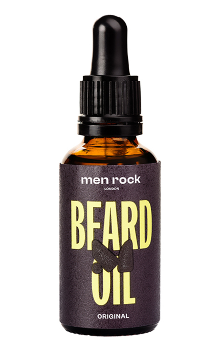 MEN ROCK MEN ROCK, BEARD OIL ORIGINAL, barzdos aliejus, 30 ml 30 ml