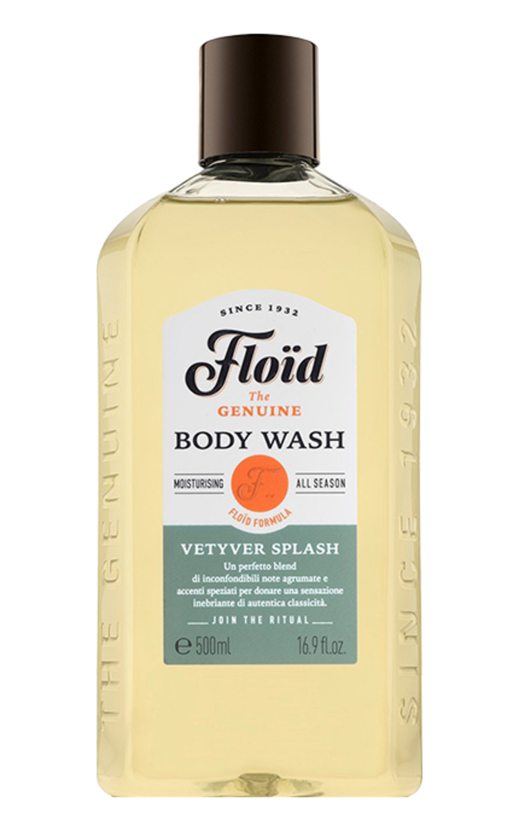 FLOID FLOID, BODY WASH VETYVER SPLASH, drėkinamasis dušo gelis, 500 ml 500 ml