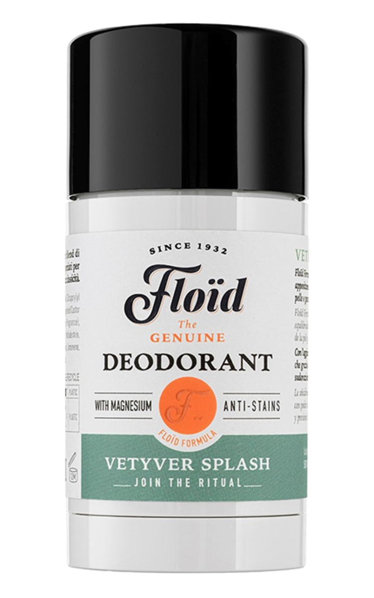 FLOID FLOID, DEODORANT VETYVER SPLASH, tepamas dezodorantas vyrams, 75 ml 75 ml