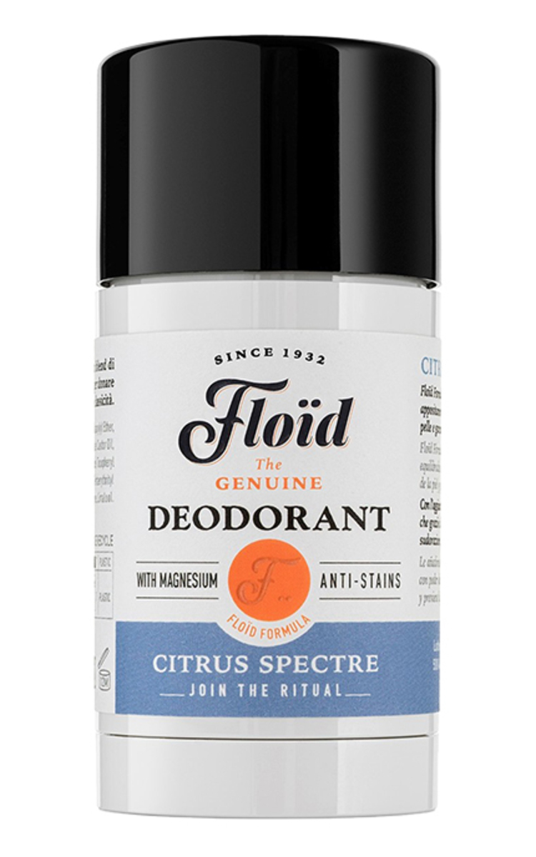 FLOID FLOID, DEODORANT CITRUS SPECTRE, tepamas dezodorantas vyrams, 75 ml 75 ml