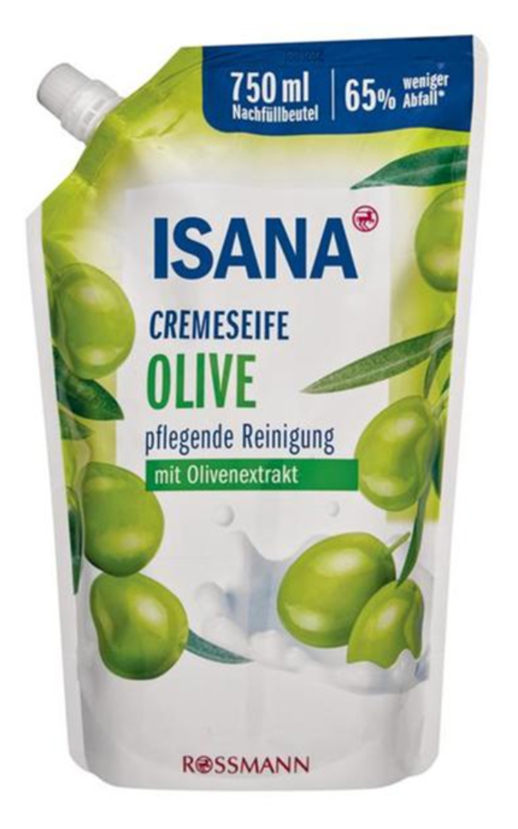 ISANA ISANA, OLIVE, kreminis muilas, 1 vnt. 850 ml