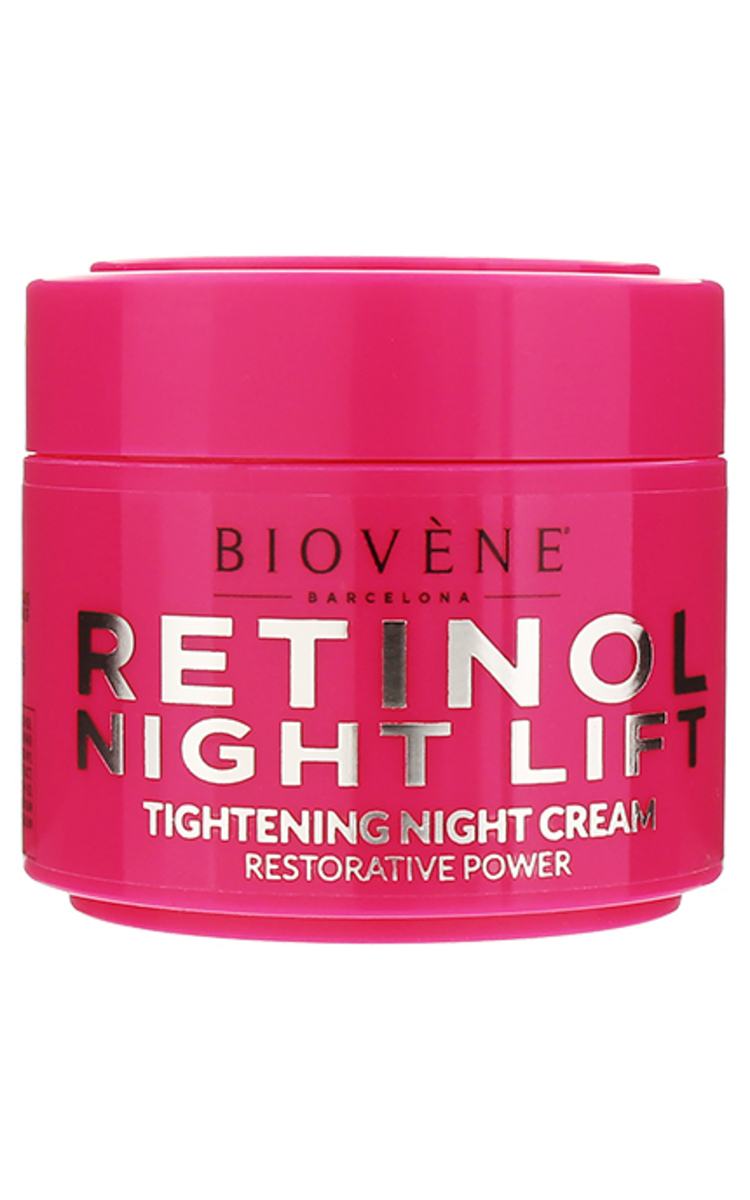 BIOVENE BIOVENE, RETINOL NIGHT LIFT, naktinis stangrinamasis kremas, 1 vnt. 50 ml