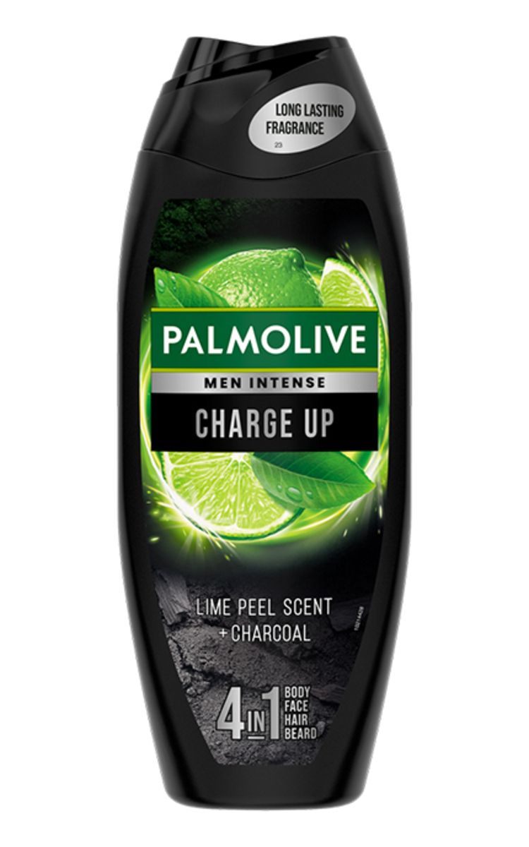 PALMOLIVE MEN PALMOLIVE, SG MEN INTENSE CHARGE UP, dušo želė, 500 ml  500 ml