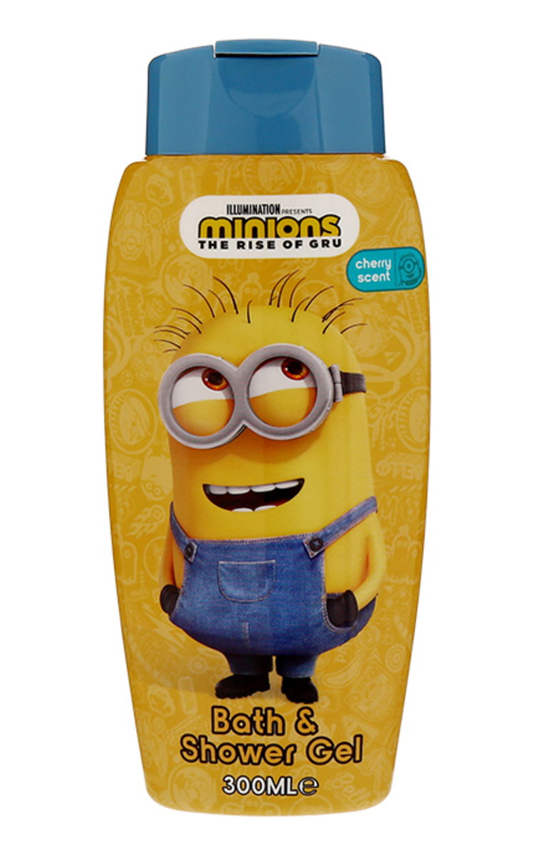 MINIONS MINIONS, dušo želė - putos, 300 ml 300 ml