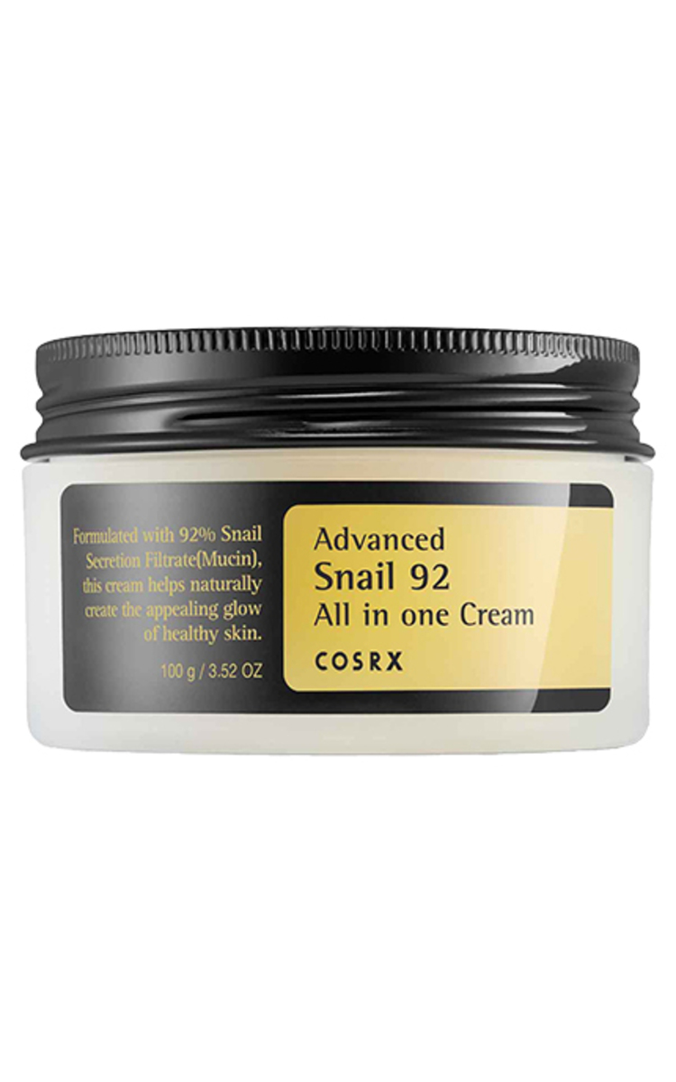 COSRX COSRX, ADVANCED SNAIL 92 ALL IN ONE CREAM, veido kremas su sraigių mucinu, 100 g.  100 ml