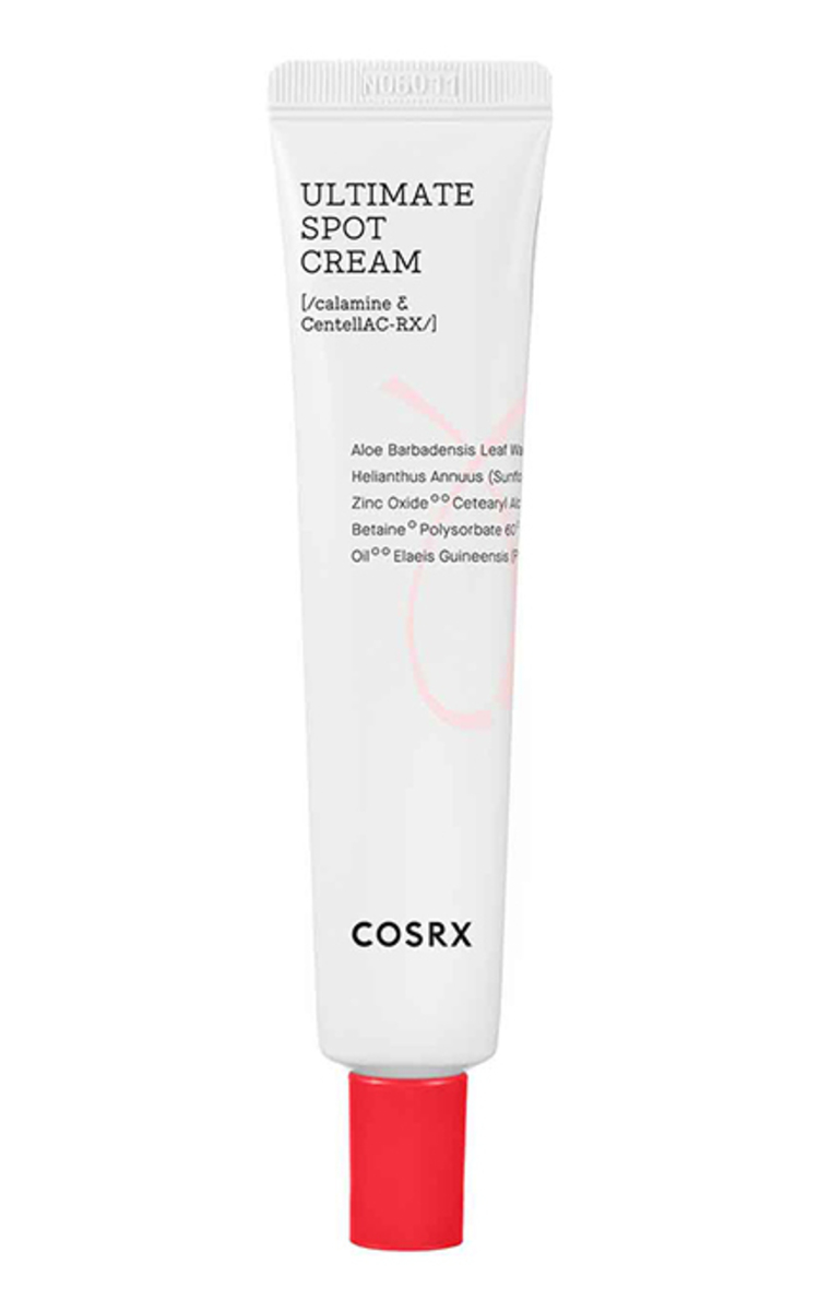 COSRX COSRX, AC COLLECTION ULTIMATE SPOT CREAM, intensyvaus veikimo kremas nuo spuogų, 30 g.  30 g