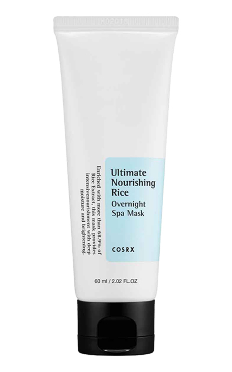 COSRX COSRX, ULTIMATE NOURISHING RICE OVERNIGHT SPA MASK, naktinė kaukė, 60 ml.  60 ml