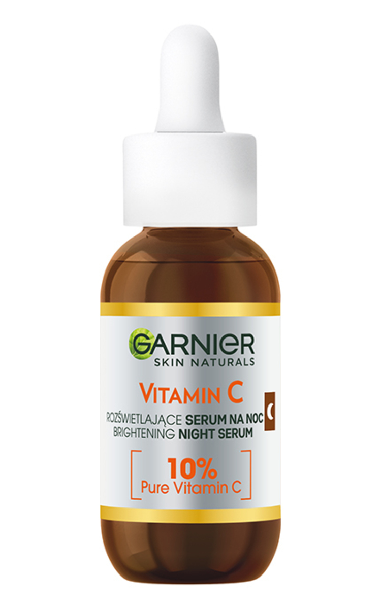 GARNIER GARNIER, VITAMIN C, naktinis veido serumas su 10% gryno vitamino C ir hialurono rūgštimi, 30 ml 30 ml