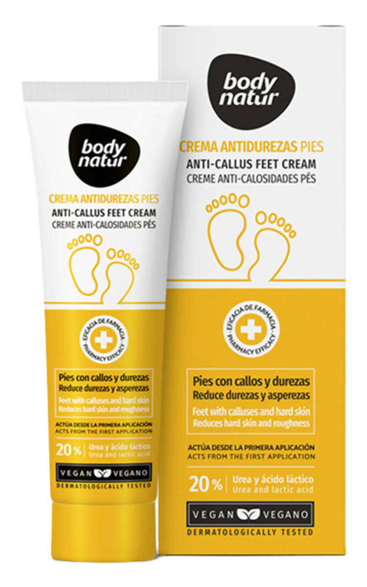 BODY NATUR BODY NATUR, kremas šiurkšioms ir kietoms pėdoms, 50 ml 50 ml