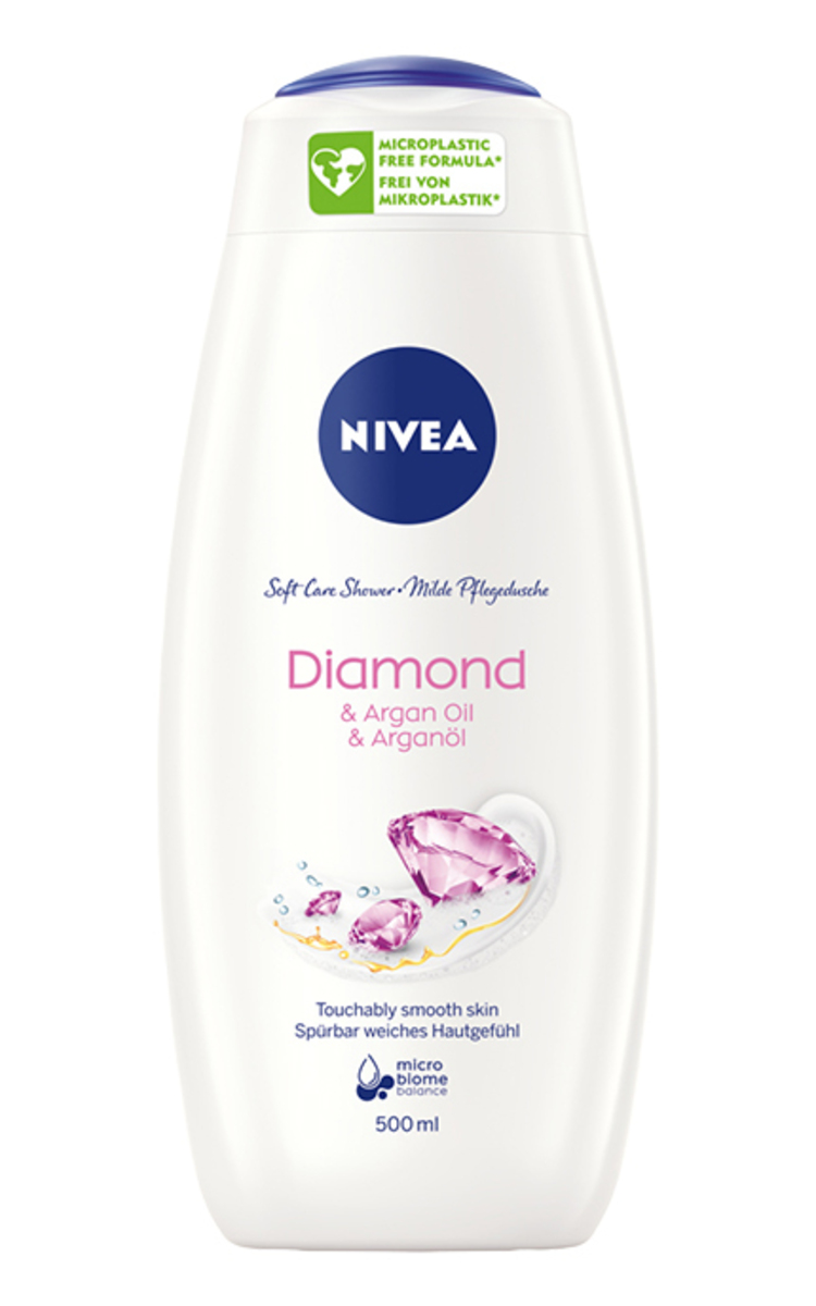 NIVEA NIVEA, DIAMOND & ARGAN OIL CARE, dušo želė, 500 ml 500 ml