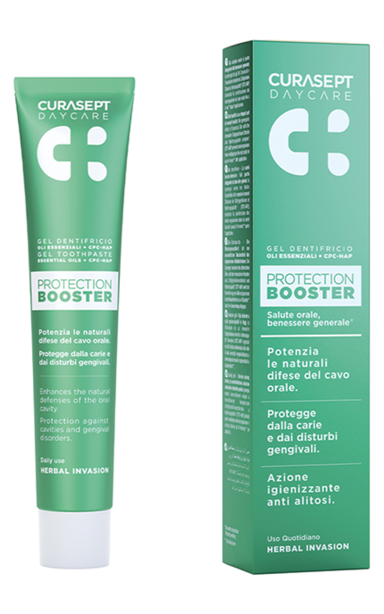 CURASEPT CURASEPT, BOOSTER HERBAL INVASION, dantų pasta, 75 ml  75 ml