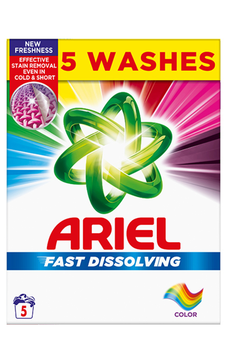 ARIEL ARIEL, COLOR, skalbimo milteliai, 275 g 275 g