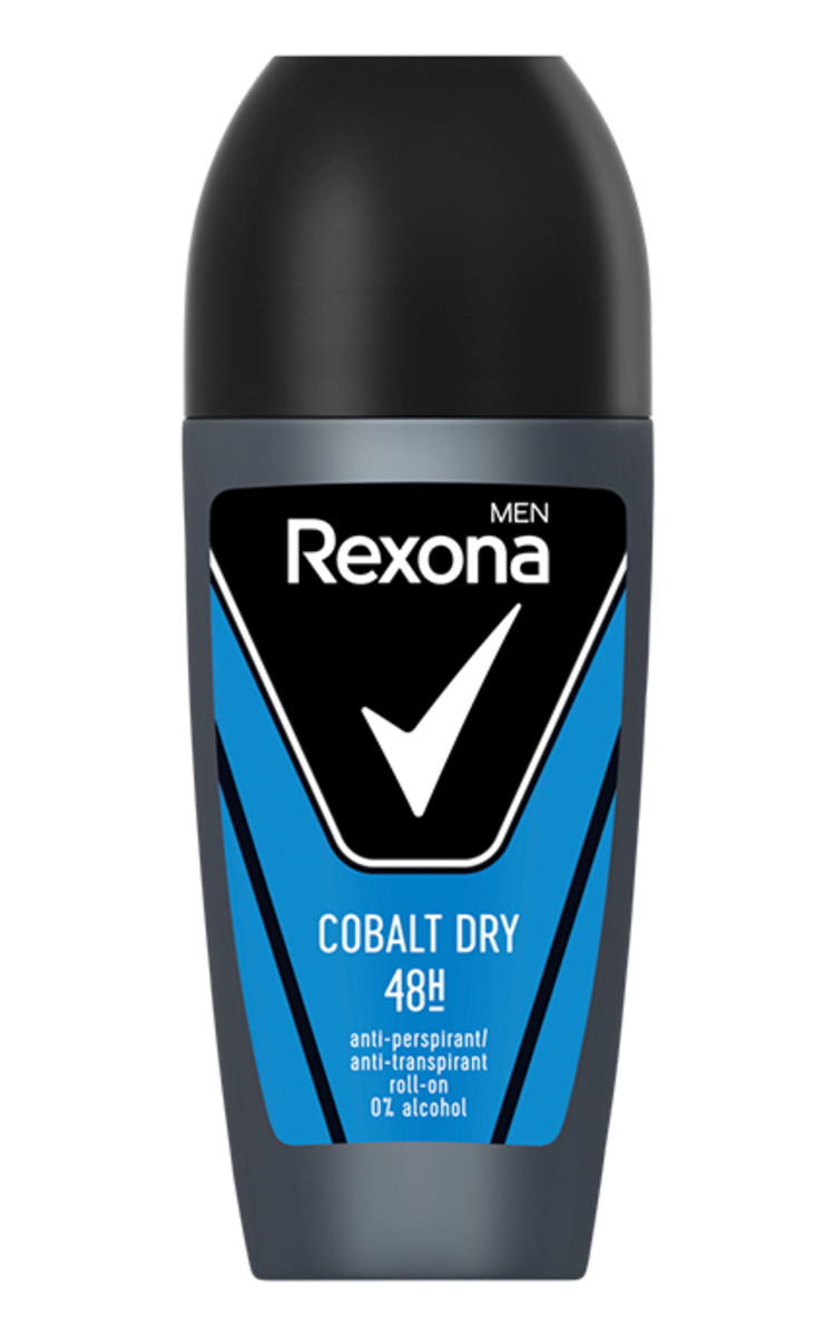 REXONA REXONA, COBALT DRY, vyriškas rutulinis antiperspirantas, 50 ml  50 ml