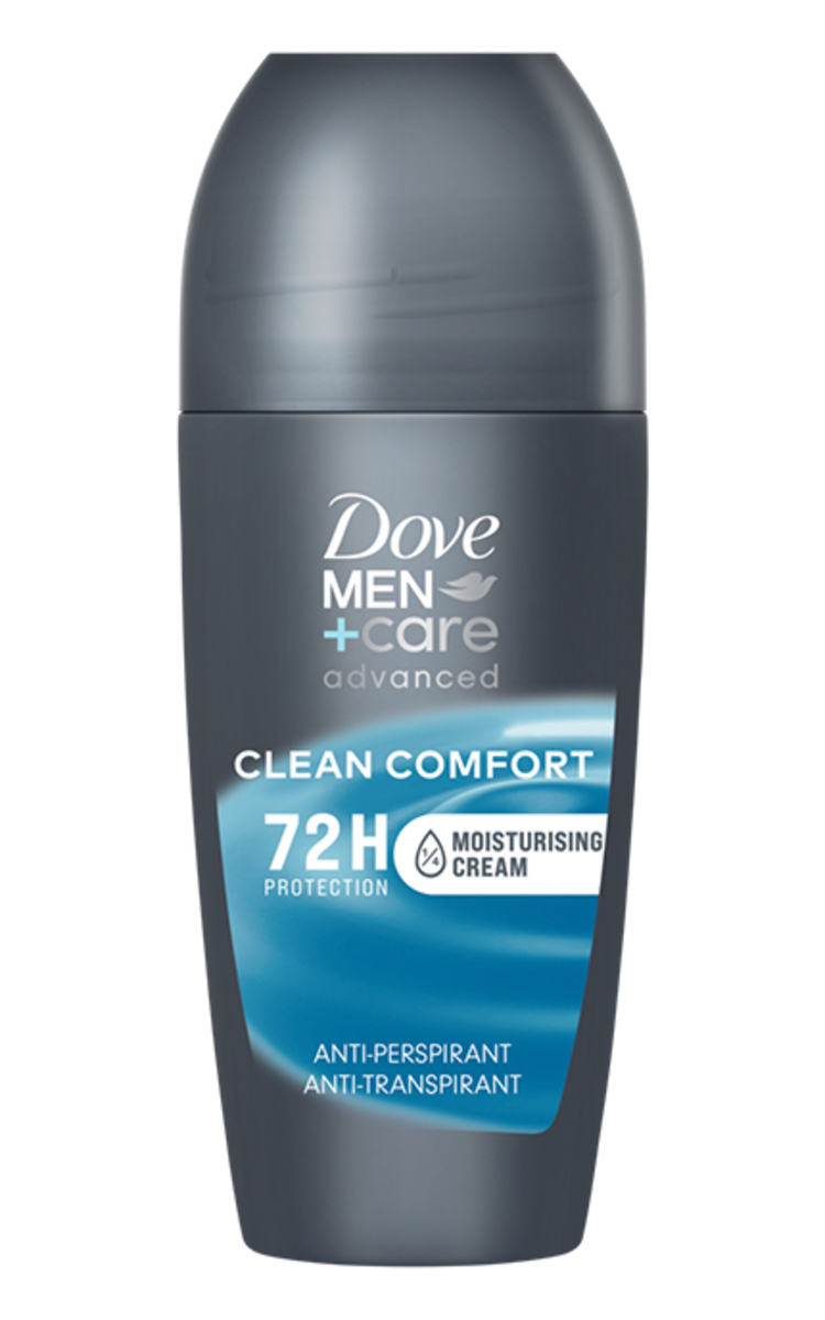 DOVE MEN+CARE DOVE MEN, CLEAN COMFORT, rutulinis antiperspirantas, 50 ml 50 ml