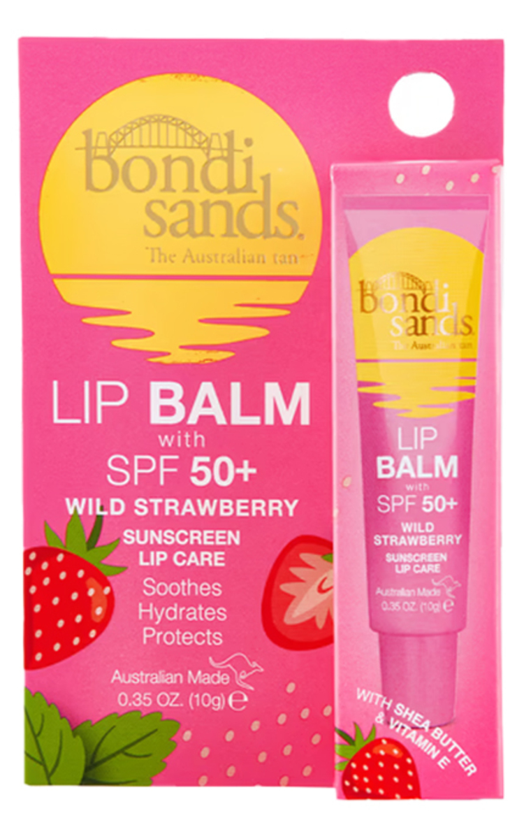 BONDI SANDS BONDI SANDS, SPF 50+ braškinis lūpų balzamas, 10 g 1 vnt.