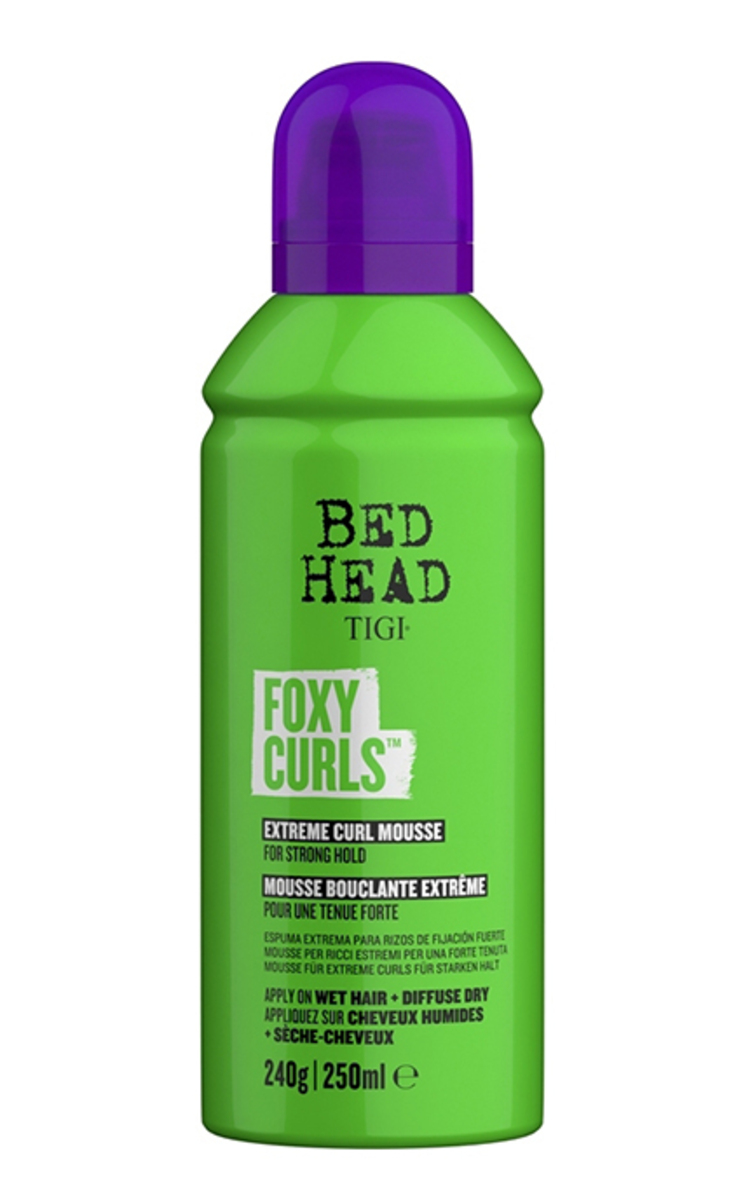 TIGI TIGI, FOXY CURLS MOUSSE, garbanotų plaukų putos su polimerais, 250 ml 250 ml